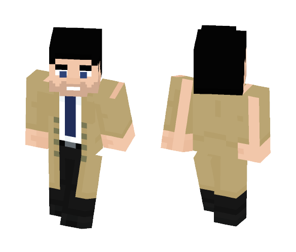 Castiel - Supernatural - Interchangeable Minecraft Skins - image 1