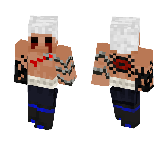 Download Free Insane Magic Prisoner Skin for Minecraft image 1 Insane Magic Prisoner - Interchangeable Minecraft Skins - image 1