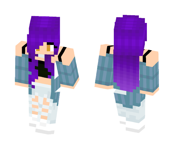 AmberSkywave - Female Minecraft Skins - image 1