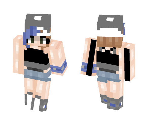 Blonde Tomboy - Female Minecraft Skins - image 1