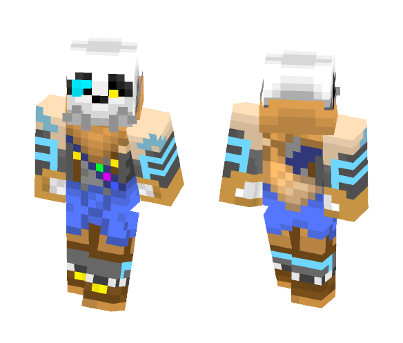 Inktale Sans - Male Minecraft Skins - image 1