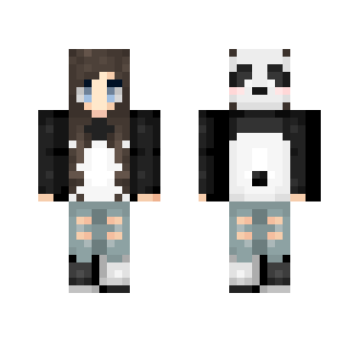 Panda Hoodie Girl