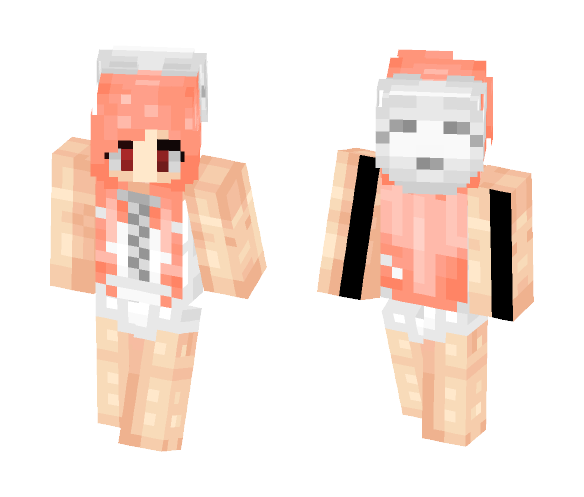 Ghast girl - Girl Minecraft Skins - image 1