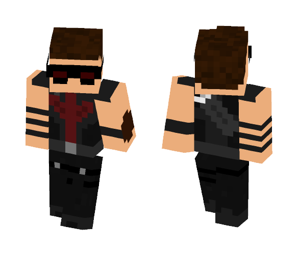 Hawkeye - Male Minecraft Skins - image 1