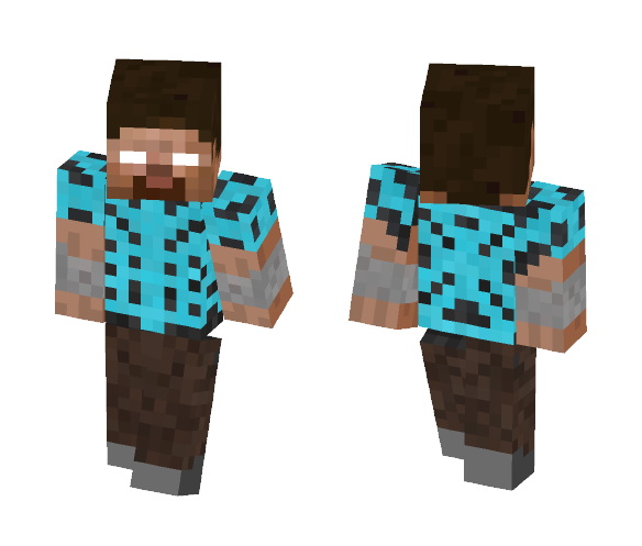 BluPhenyx Herobrine - Herobrine Minecraft Skins - image 1