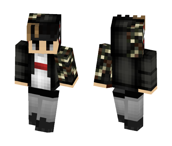 White xxxtentacion edit - Male Minecraft Skins - image 1
