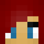 Edgy Red Girl - Girl Minecraft Skins - image 3