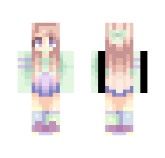 Pastels Beauty - For Clewii - Female Minecraft Skins - image 2