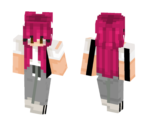 Lazy Buns || Vi Skins - Female Minecraft Skins - image 1