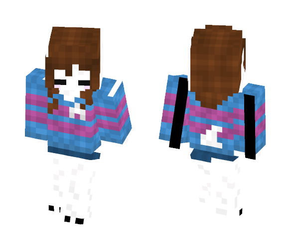 Frisk (Overtale) - Female Minecraft Skins - image 1
