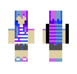 Purple&Blue Girl
