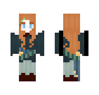 ⊰ Ginger Elven Rebel ⊱ - Female Minecraft Skins - image 2
