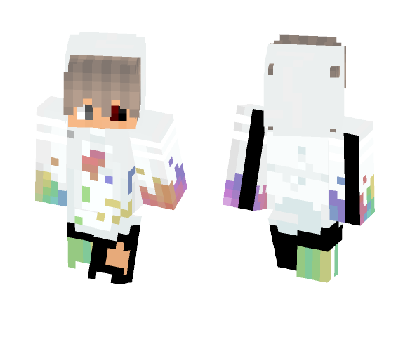 Faded Kawaii Skin - Kawaii Minecraft Skins - image 1
