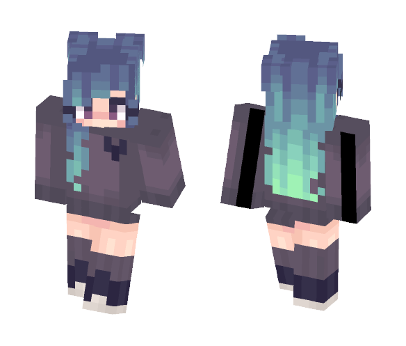 simple colors - Female Minecraft Skins - image 1