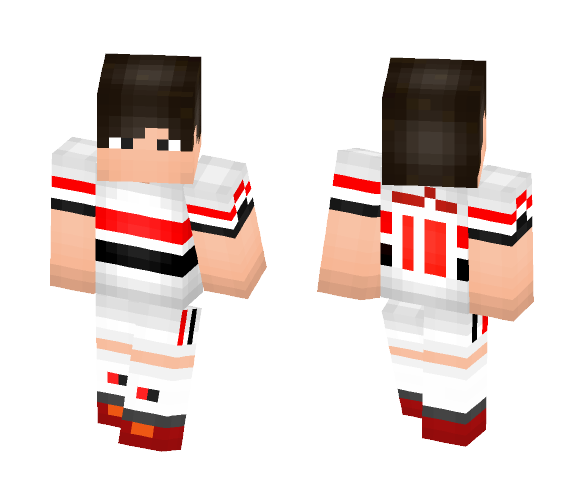Player of Team São paulo v.2 - Male Minecraft Skins - image 1