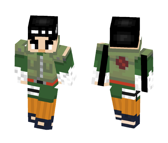 Rock Lee - Male Minecraft Skins - image 1