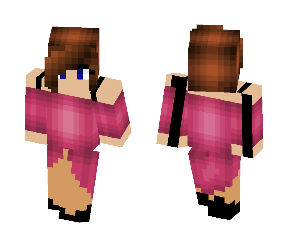 Download Free Beauty Girl Skin for Minecraft image 1 Beauty Girl - Girl Minecraft Skins - image 1