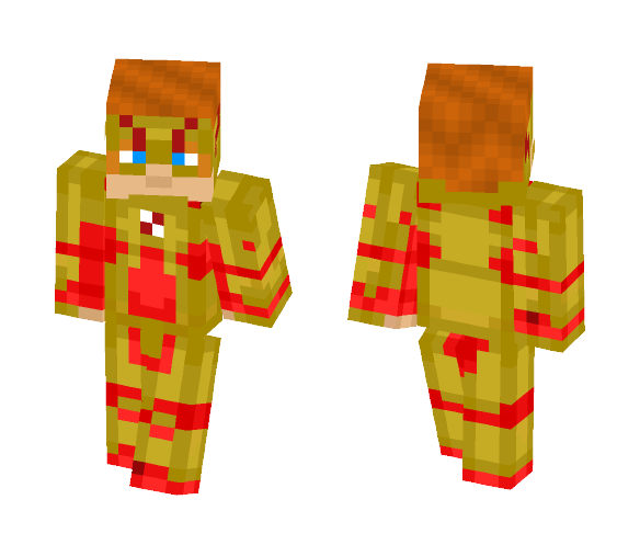 Kid Flash (Yellow) (DCEU) - Comics Minecraft Skins - image 1
