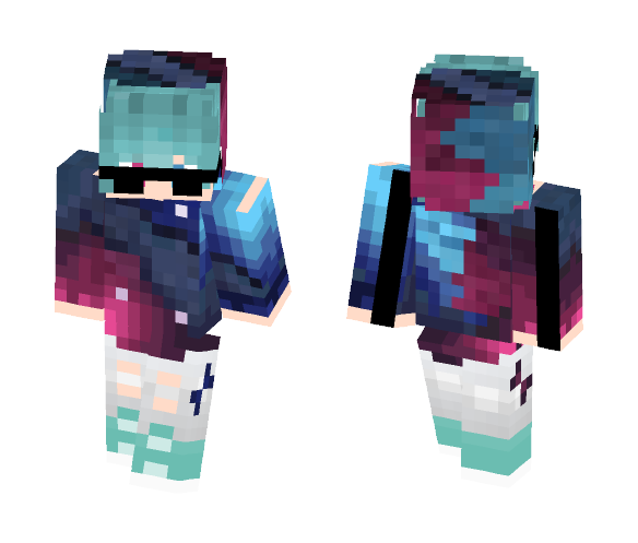 Galaxy Boy - Boy Minecraft Skins - image 1