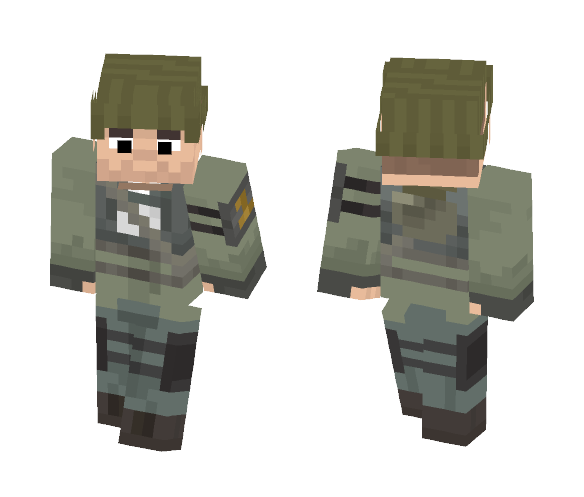 Rebel - HL2 - Male Minecraft Skins - image 1