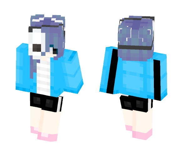????Undertale - Sans Girl???? - Female Minecraft Skins - image 1