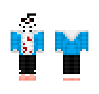 Horrortale Sans - Male Minecraft Skins - image 2