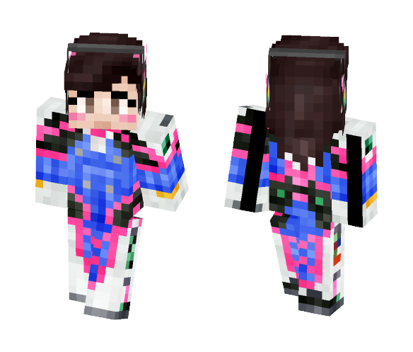 D.Va | Overwatch - Female Minecraft Skins - image 1