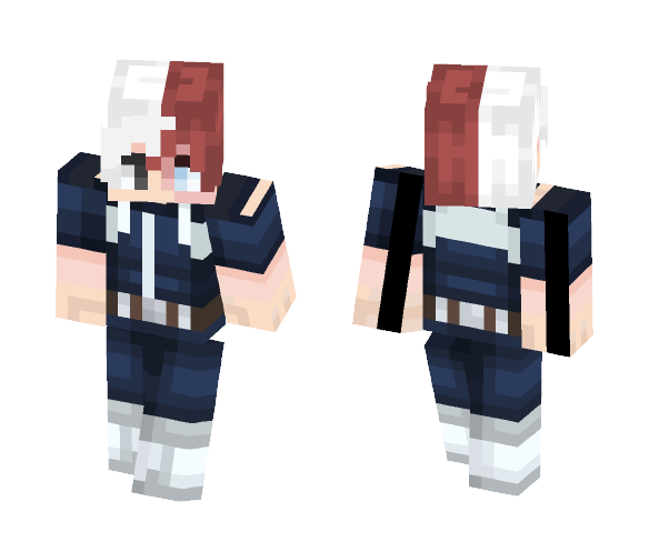 Shōto Todoroki - Male Minecraft Skins - image 1