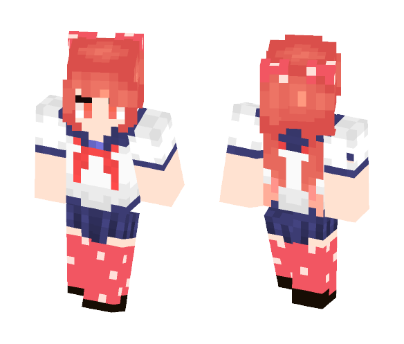 Download Free Osana Najimi (Updated) Skin for Minecraft image 1 Osana Najimi (Updated) - Female Minecraft Skins - image 1