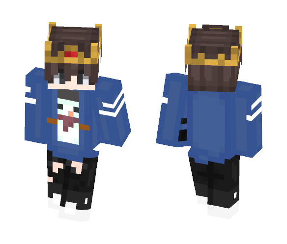 Kawaii King - Kawaii Minecraft Skins - image 1