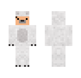 Polar Bear Onsie - Male Minecraft Skins - image 2