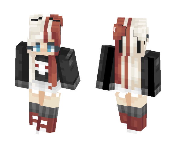 my boyfriend is mean + Riskless - Female Minecraft Skins - image 1