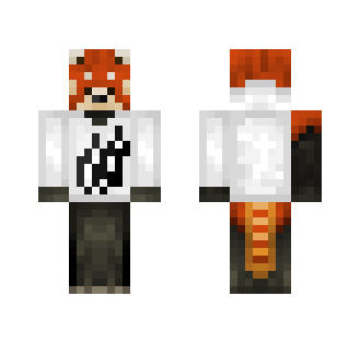 Red Panda w/ Prestonplayz hoodie - Interchangeable Minecraft Skins - image 2