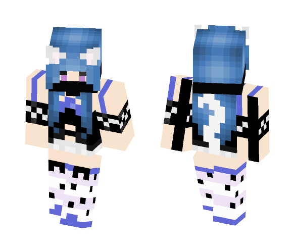 Gothic Neko ish - Female Minecraft Skins - image 1