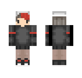 Red Haired Skater ~ Oreo