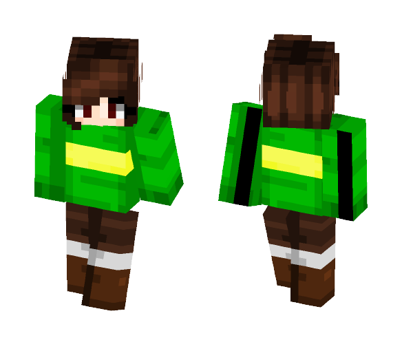 Chara (Undertale) - Female Minecraft Skins - image 1