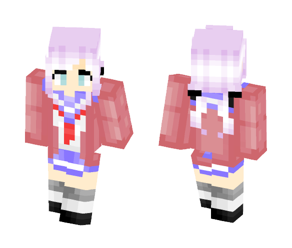 Download Free Some random girl in a seifuku Skin for Minecraft image 1 Some random girl in a seifuku - Girl Minecraft Skins - image 1