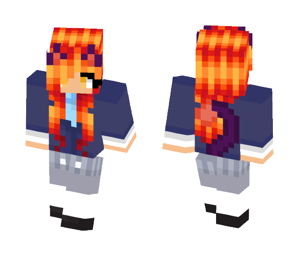 Genderbend Kai (PDH) - Female Minecraft Skins - image 1