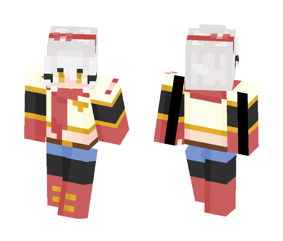 Download Free Papyrus- human girl skin Skin for Minecraft image 1 Papyrus- human girl skin - Girl Minecraft Skins - image 1