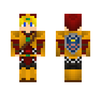 Gold Armour - Male Minecraft Skins - image 2