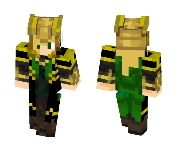 LOKI-O-MATIC - Female Minecraft Skins - image 1