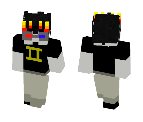 Sollux Captor - Interchangeable Minecraft Skins - image 1