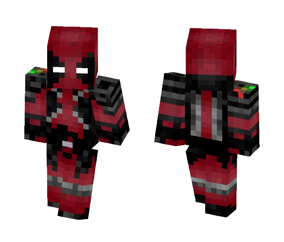My first skin (Deadpool) - Comics Minecraft Skins - image 1