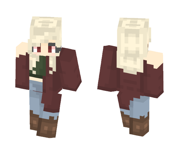 Faye | OC | HWG | 50+ Subs?! - Female Minecraft Skins - image 1