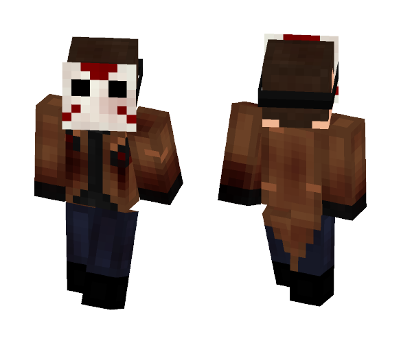 Generic Hockey-Mask Murderer - Male Minecraft Skins - image 1