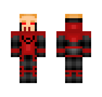 Red Lantern Guy Gardner [Update] - Male Minecraft Skins - image 2