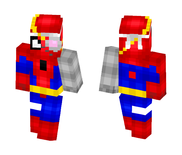 Cyborg Spiderman - Comics Minecraft Skins - image 1
