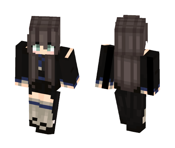 Hogwarts Robe For Rach - Female Minecraft Skins - image 1