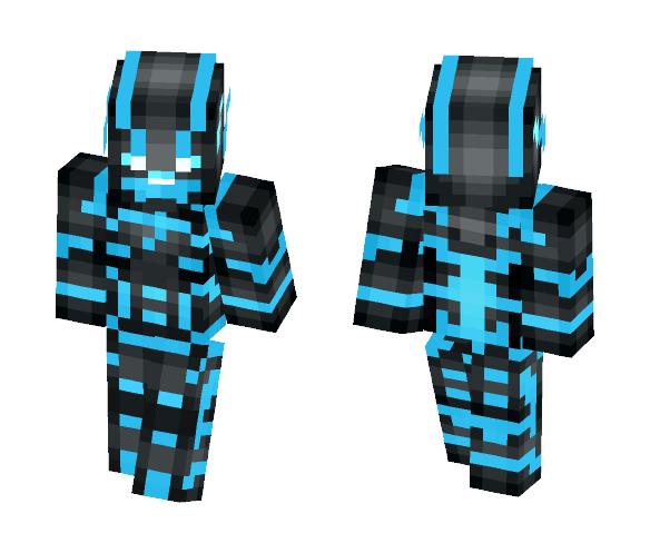 Future Flash [Glows] - Male Minecraft Skins - image 1