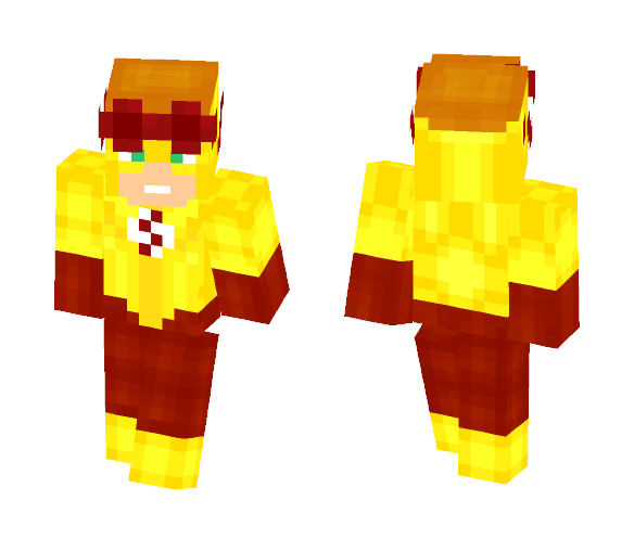Download Free Wally West V.1 (Young Justice) Skin for Minecraft image 1 Wally West V.1 (Young Justice) - Male Minecraft Skins - image 1